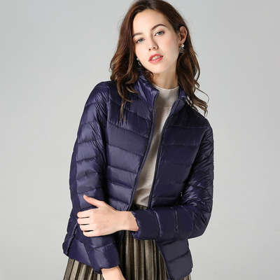 Myra | Ultralight Down Jacket with Elegant Pleats