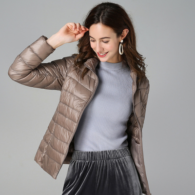 Myra | Ultralight Down Jacket with Elegant Pleats
