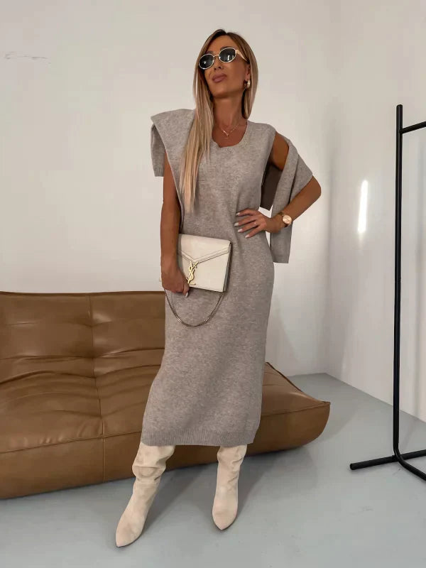 Sophie | Turtleneck and Dress Ensemble