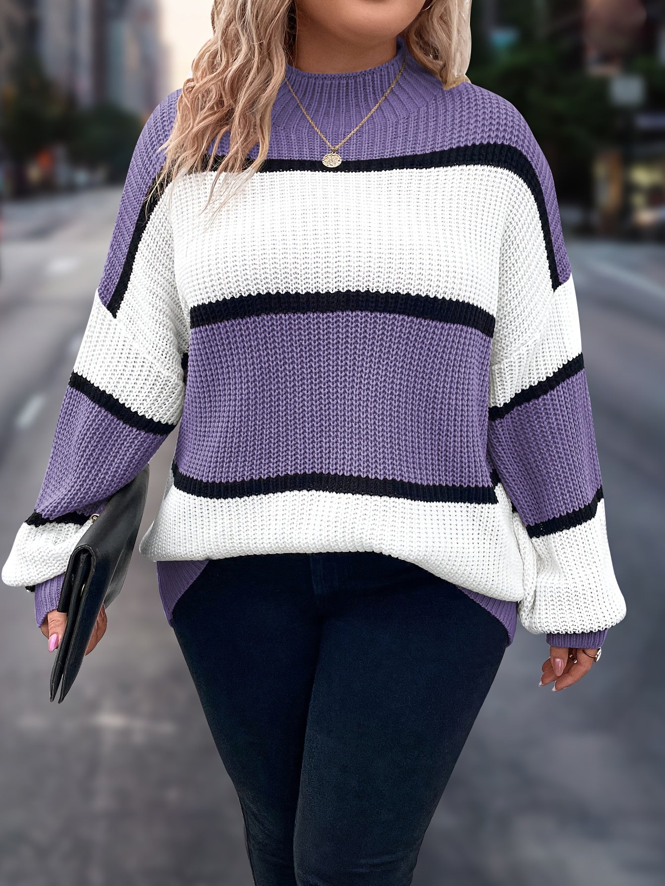 Isadora | Cozy Stripe Sweater