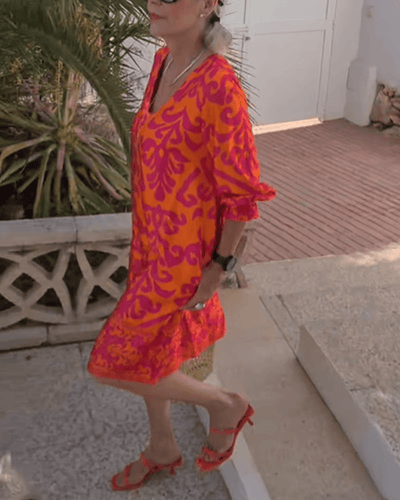 Luna™ - Elegant Floral Dress