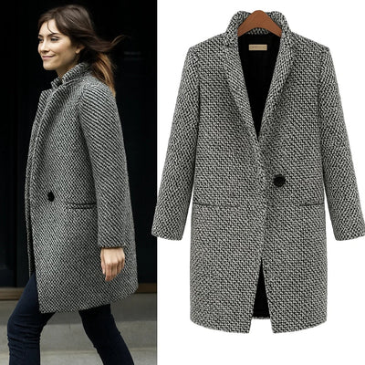 Katerine | Long Wool Coat