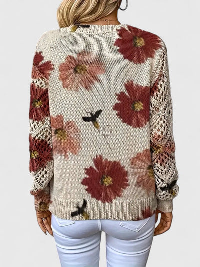 Tahlia | Comfort Floral Sweater