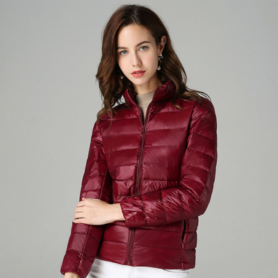 Myra | Ultralight Down Jacket with Elegant Pleats