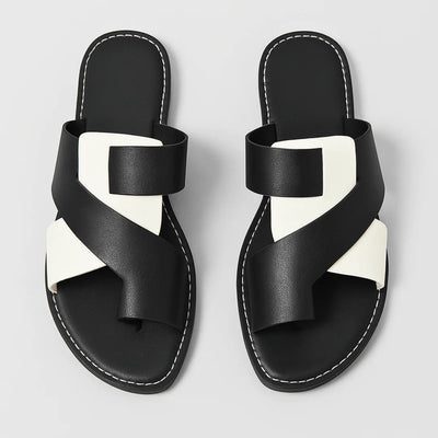 Axora | Cross-strap Slippers