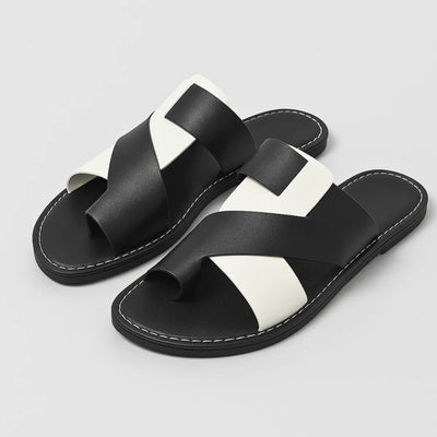 Axora | Cross-strap Slippers