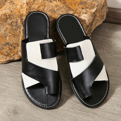 Axora | Cross-strap Slippers