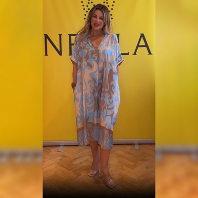 Nora™ - Elegant Floral Dress