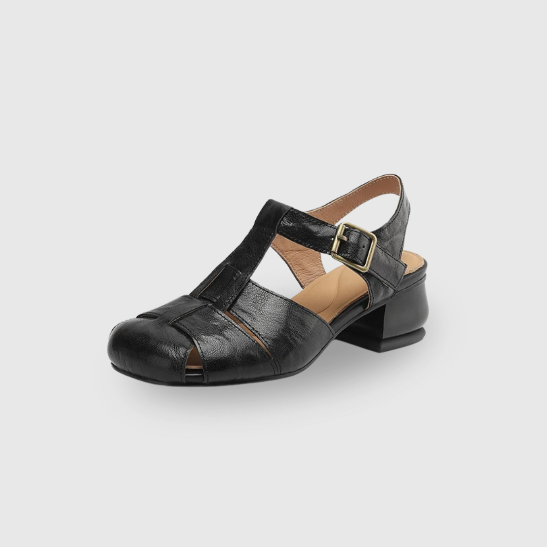 Coralia | Sandals with Thick Heels