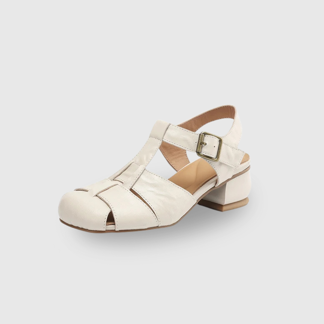 Coralia | Sandals with Thick Heels