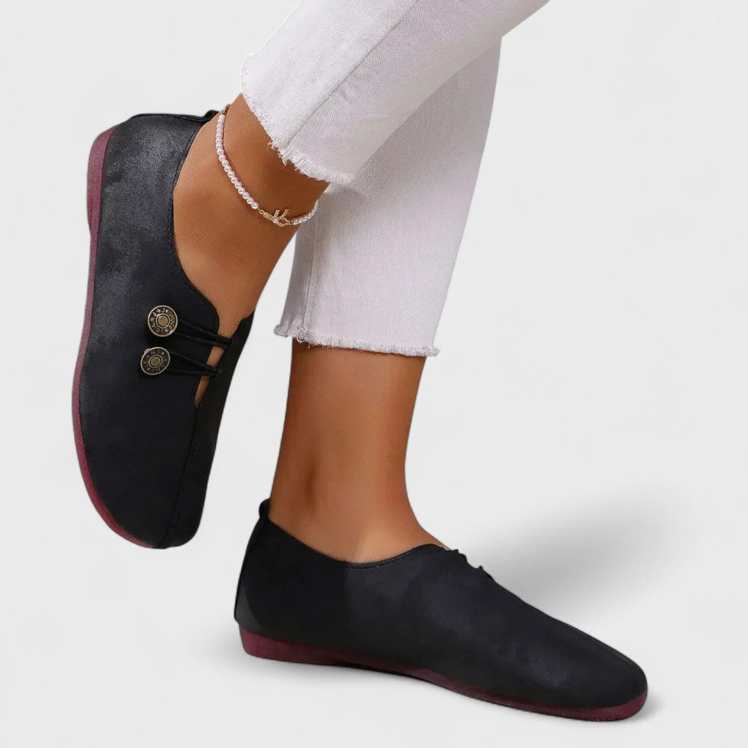 Lydia | Suede Orthopaedic Loafers