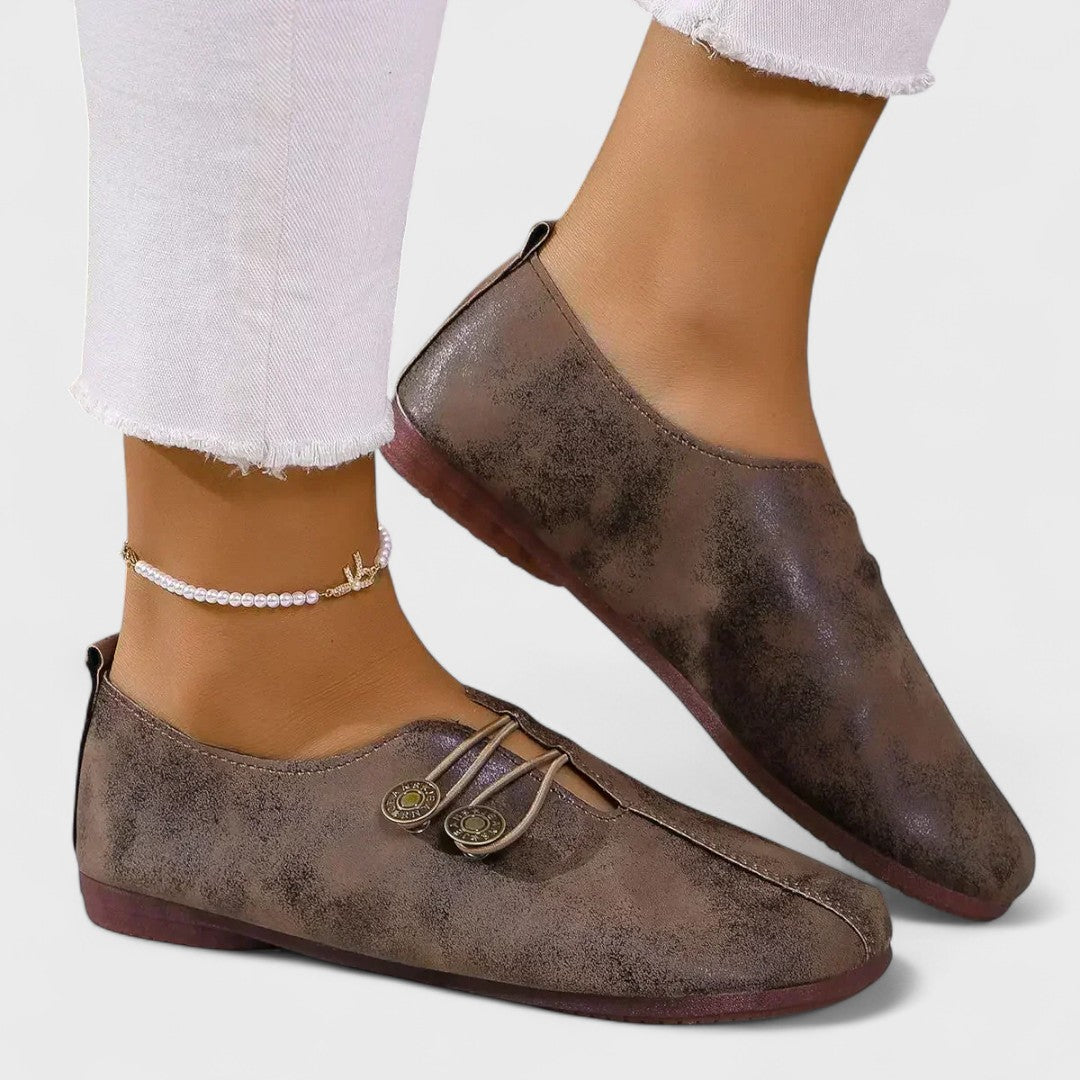 Lydia | Suede Orthopaedic Loafers