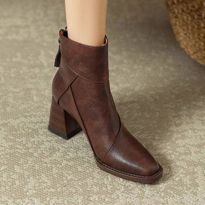 Nikki | Block Heel Boots
