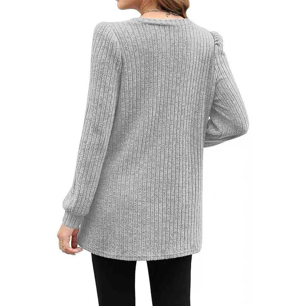 Belinda | Long Ladies' Sweater with Pockets