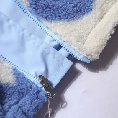 Fleur | Reversible Jacket with Heart Pattern