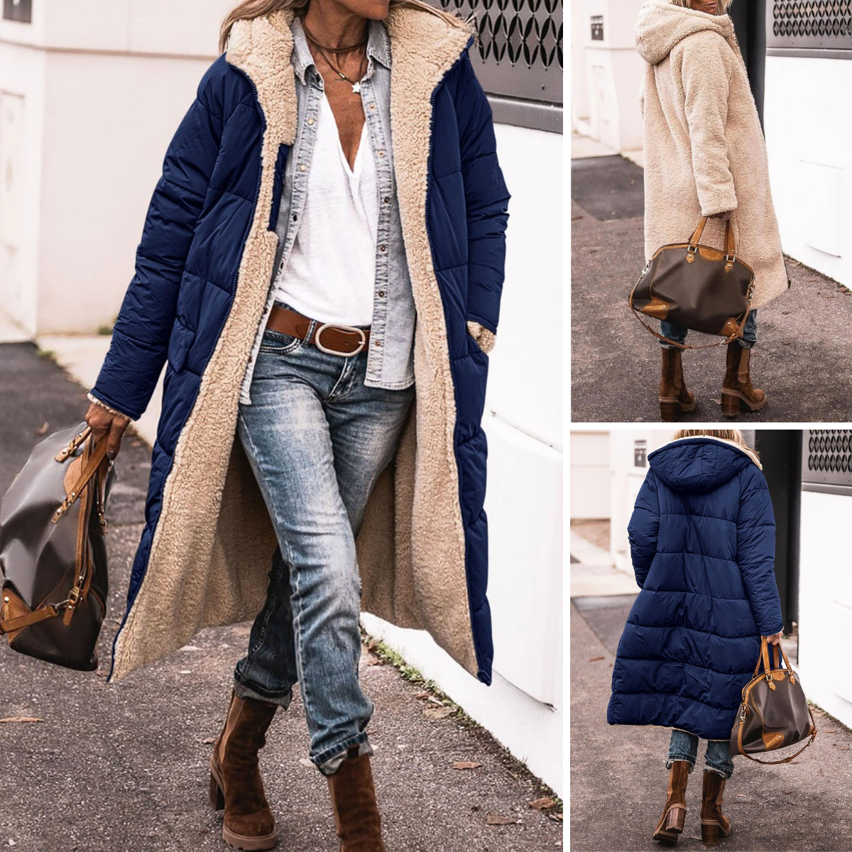 Vera | Luxe, Reversible Coat