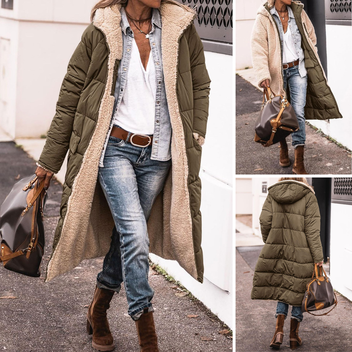 Vera | Luxe, Reversible Coat