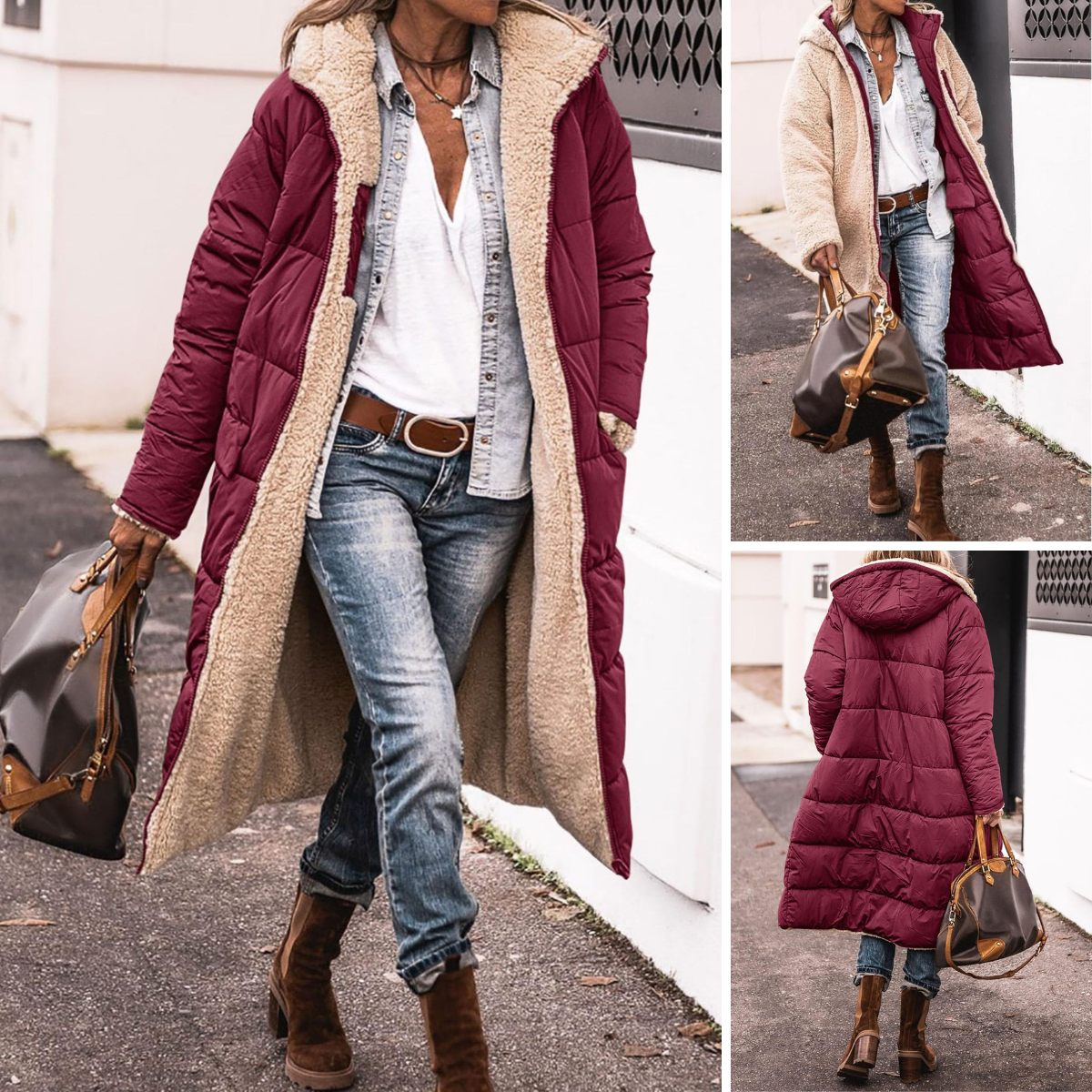 Vera | Luxe, Reversible Coat