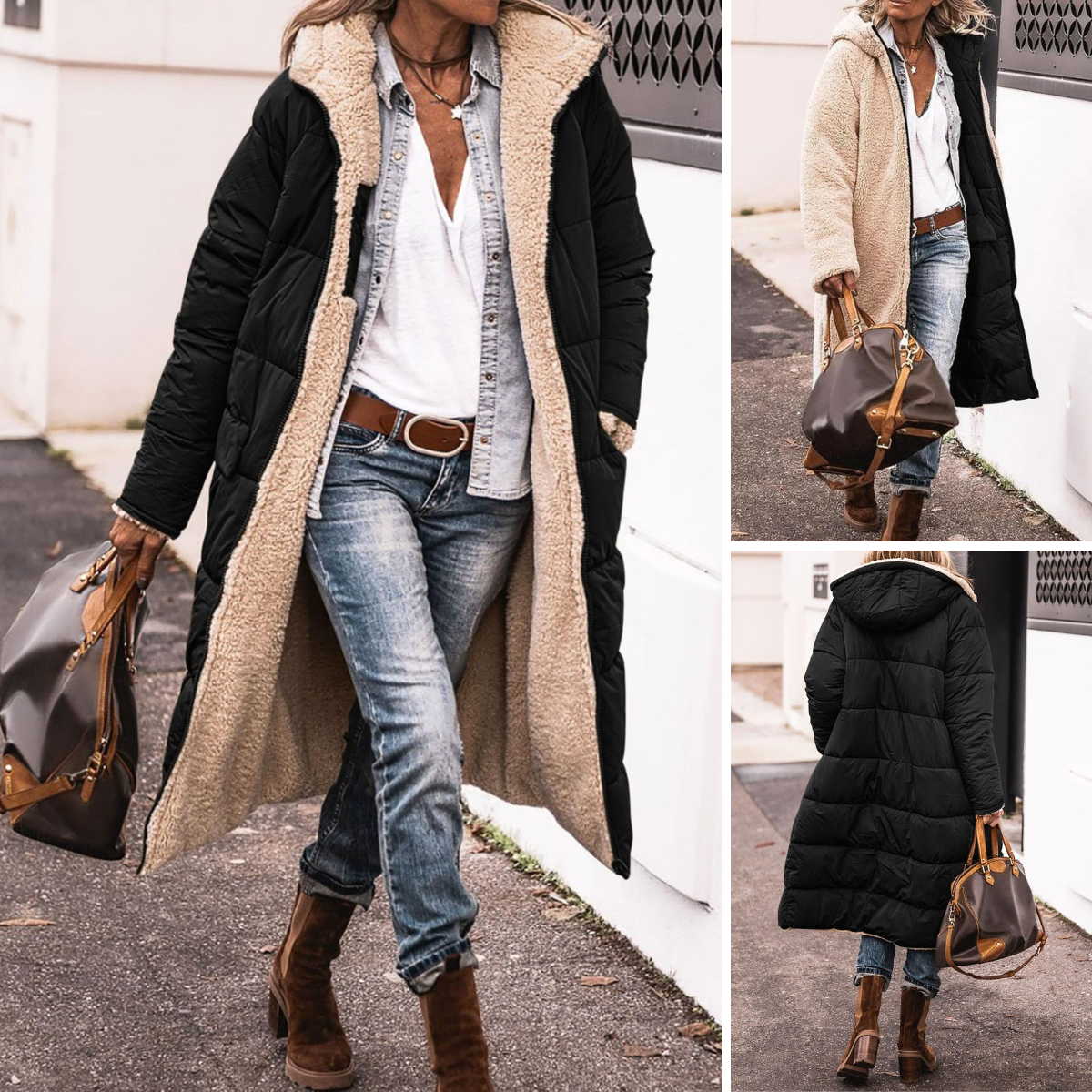 Vera | Luxe, Reversible Coat