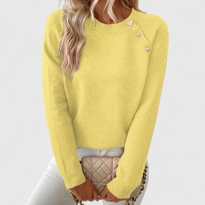 Safi | Fine jumper with button details