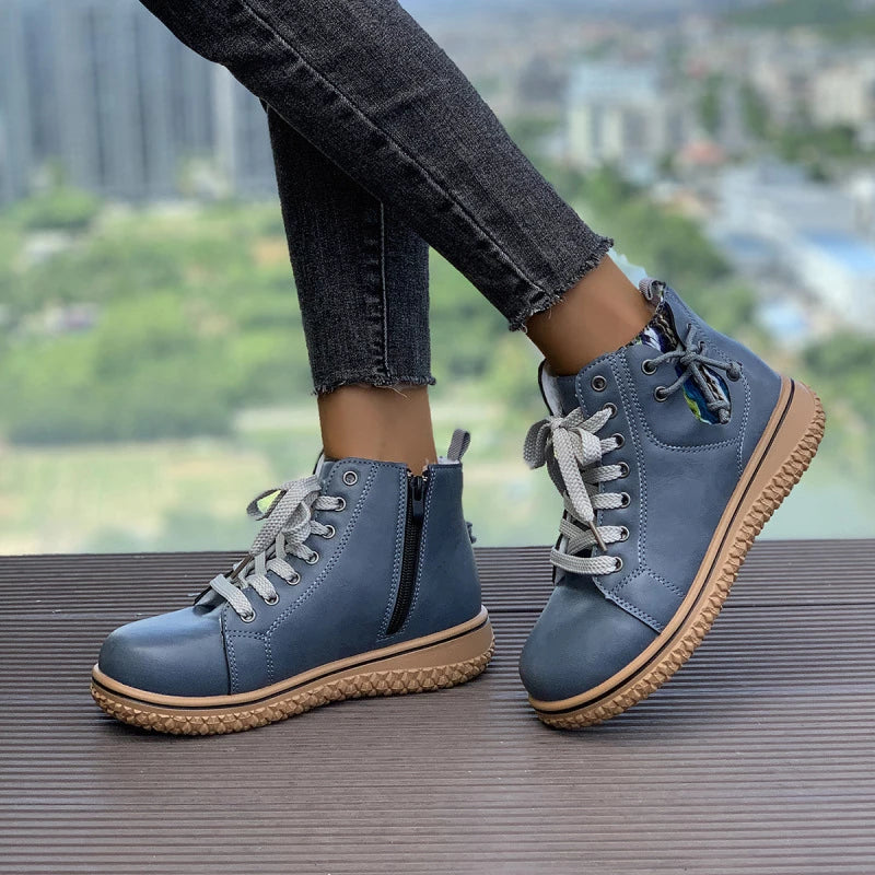 Miranda | Warm Ankle Boots with Unique Character