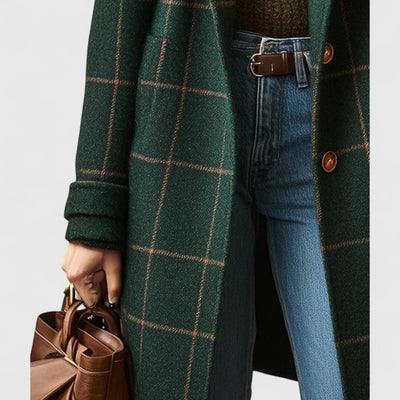 Olivia | Classic Checked Coat
